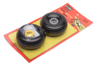 DuBro - 1:5 J3 Cub Light-Räder (Paar) (F-DB338TLC)