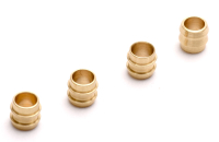 DuBro - 3,17mm Schlauchnippel, lötbar (4 Stück)