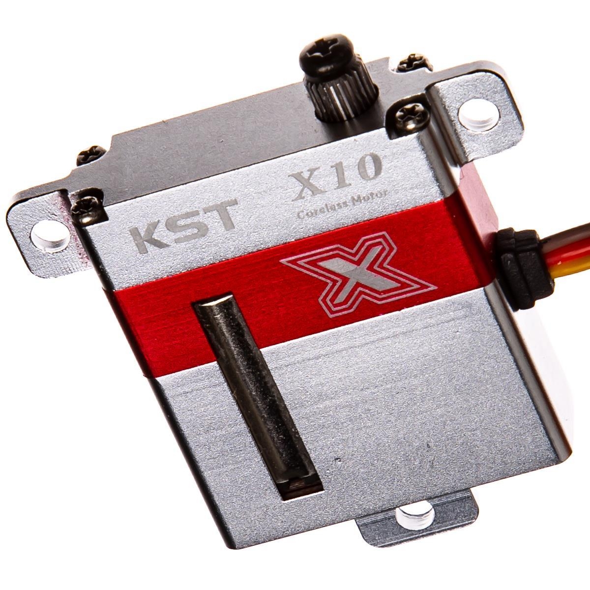 KST - 10mm Digitalservo X10 V8 HV 5cm mit Servorahmen Softstart - RC ...