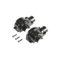 Horizon Hobby - Aluminum Diff Case, Black: LST/2, 3XL-E (LOS242022)