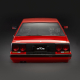 Killerbody - Nissan Skyline R31 Karosserie lackiert Rot 195mm RTU (KB48677)