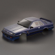 Killerbody - Nissan Skyline R31 Karosserie lackiert Blau 195mm RTU (KB48678)