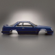 Killerbody - Nissan Skyline R31 Karosserie lackiert Blau 195mm RTU (KB48678)