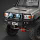 Killerbody - Rammschutz mit LED Scheinwerfer Alu schwarz f&uuml;r 1/10 Truck (KB48689)