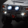 Killerbody - Rammschutz mit LED Scheinwerfer Alu schwarz für 1/10 Truck (KB48689)