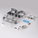 Killerbody - Rammschutz mit LED Scheinwerfer Alu silber...