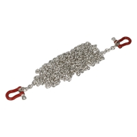 Robitronic - Kette silber mit Schäkel (R21046)