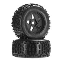 Horizon Hobby - AR510092 dBoots Backflip MT 6S Tire Wheel...