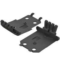 Horizon Hobby - AR320401 F/R Lower Skidplate (2) 4x4 Granite MEGA (ARAC9260)