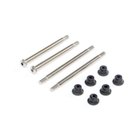 Horizon Hobby - Outer Hinge Pins, 3.5mm, Electro Nickel (2): 8X (TLR244044)