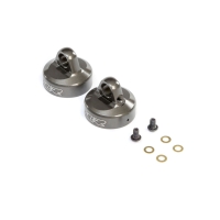 Horizon Hobby - 16mm Bleeder Shock Cap, Aluminum (2): 8X (TLR243040)