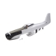 Horizon Hobby - Painted Fuselage with Hatch: P-51D 1.2m...
