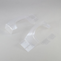 Horizon Hobby - L/R Rear Fender Set, Clear: Super Baja Rey (LOS350004)