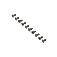 Horizon Hobby - Flat Head Screws, Stl, BO, M4 x 10mm (10) (LOS255016)