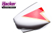 Hacker Motor Motorhaube RT ACROSTAR weiß/rot...