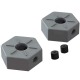 Horizon Hobby - AR310871 Wheel Hex Metal 14mm BLX 3S (2)...