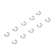 Horizon Hobby - AXA1391 E4 E-Clip (10) (AXIC1391)
