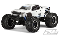 Pro-Line - ProLine Brute Bash Armor  Karo (weiß) Pre-Cut (PRO3513-17)