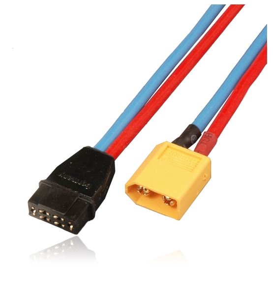 Adapterkabel MPX Buchse Auf T Plug Stecker – Ca. 6,5 Cm, Für RC Modelle & LiPo Akkus