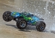 Traxxas - Rustler 4x4 brushless Stadium Truck VXL mit TSM gr&uuml;n/blau