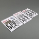 Horizon Hobby - Decal Set (3): P-51D 20cc (HAN282013)