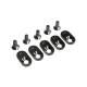 Horizon Hobby - EngineMntInsert&Screws, BLK, 22T(5):...