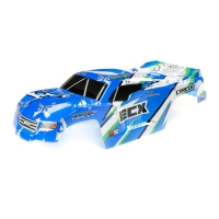 Horizon Hobby - Body, Blue/White: 1:10 2wd Circuit (ECX230036)