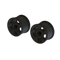 Horizon Hobby - 2.8" Wheel 14mm Hex (Black/2) (ARA510116)