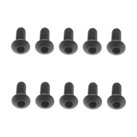 Horizon Hobby - AX31280 M2.6x6mm Hex Socket Button Black (10) (AXIC1280)