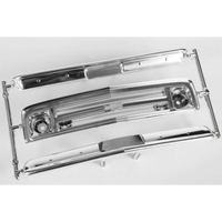 Horizon Hobby - AX31560 67 Chevy C/10 Grille Bumpers Chrome/Black (AXIC1560)