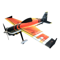 RC factory - Edge XL orange 8mm EPP - 1060mm