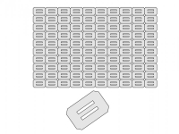Extron Patentscharnier 17 x 10mm (VE=100St.) (X2000)