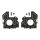 CEN-Racing - Lagerblöcke Differential RE/LI  Aluminium (2 Stk.) (CKR0304)