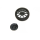 Horizon Hobby - Large Wheel - Black DX5Pro 6R 5C (SPM9061)