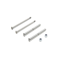 Horizon Hobby - Front Hinge Pin and King Pin Set, Polished: All 22 (TLR234098)