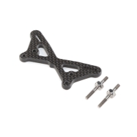 Horizon Hobby - Carbon Front Tower w/Ti Standoffs: 22 5.0 (TLR334054)