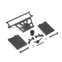 Horizon Hobby - Cage Rear, Tower Supports,Mud Guards: SuperRockRey (LOS251078)