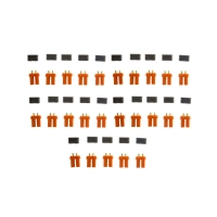 Horizon Hobby - IC5 Battery Connectors; Bulk (25) (SPMXCA511)