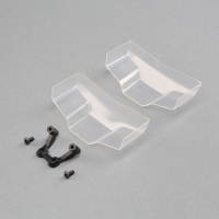 Horizon Hobby - Low Front Wing, Clear, with Mount (2) (TLR330010)