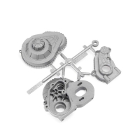 Horizon Hobby - AX31531 LCX Transmission Case Silver (AXIC1531)