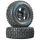 Horizon Hobby - Lockup SC Tire C2 Mounted Black Front Slash(2) (DTXC3670)