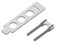 Multiplex - Acromaster Pro - Akkuhalterung und Flächenarretierung