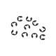 G-Force RC - E-clips - 6mm - Federstahl (10 Stück)