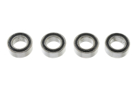 G-Force RC - Kugellager - Chromstahl - ABEC 3 - Gummidichtung - 4X7X2,5 - MR74-2RS - 4 St (GF-0500-002)