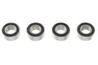 G-Force RC - Kugellager - Chromstahl - ABEC 3 - Gummidichtung - 4X8X3 - MR84-2RS - 4 St (GF-0500-003)