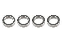 G-Force RC - Kugellager - Chromstahl - ABEC 3 - Gummidichtung - 10X15X4 - 6700-2RS - 4 St (GF-0500-017)