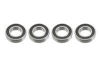 G-Force RC - Kugellager - Chromstahl - ABEC 3 - Gummidichtung - 12X24X6 - 6901-2RS - 4 St (GF-0500-023)