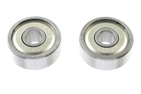 G-Force RC - Kugellager - Chromstahl - ABEC 3 - Metalldichtung - 8X14X4 - MR148ZZ - (2 Stück)