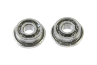 G-Force RC - Kugellager - Chromstahl - ABEC 3 - Metalldichtung - 2X5X1,5 - mit Bund - MF52 - 2 St (GF-0555-001)