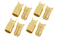G-Force RC - Connector 6,0mm gold contact - male and female (4 pair)
